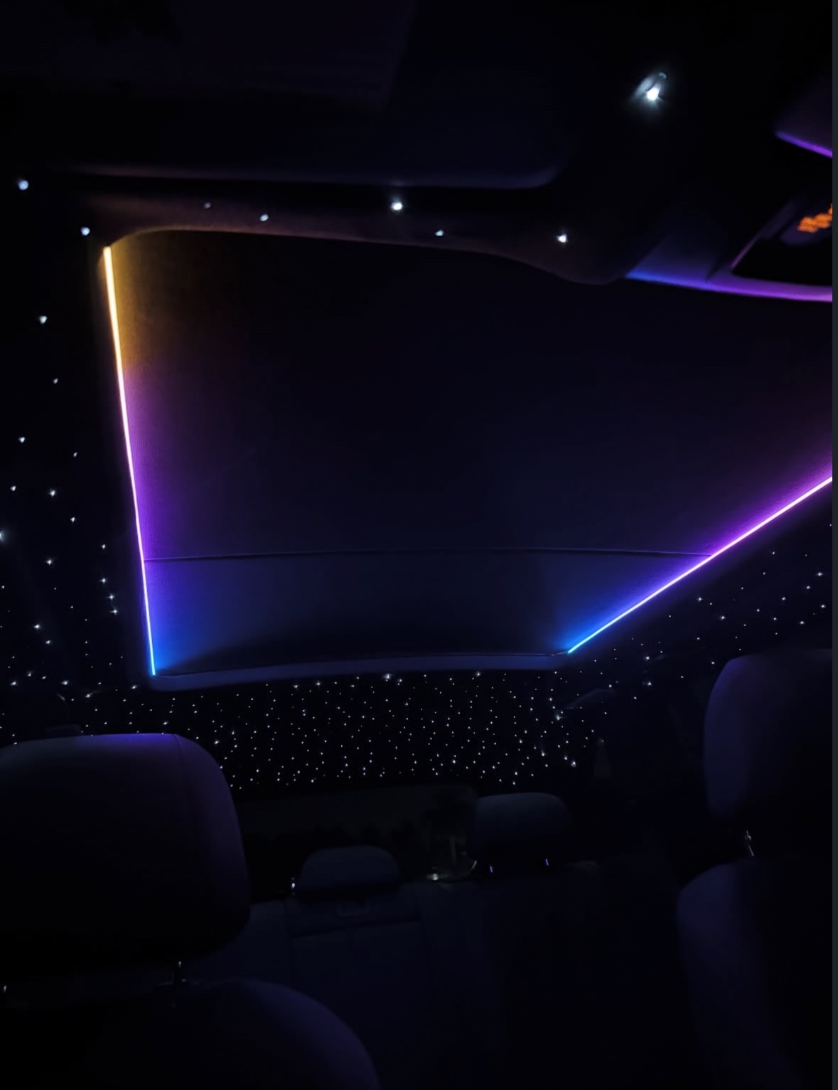 Ambient starfield lighting